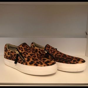Leopard Slip-on Sneakers